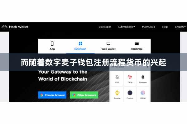 而随着数字麦子钱包注册流程货币的兴起